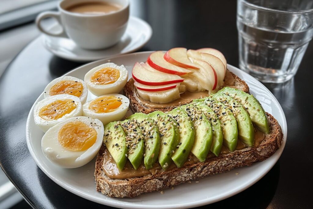 Avocado Toast Breakfast Plate