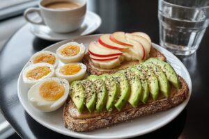 Avocado Toast Breakfast Plate