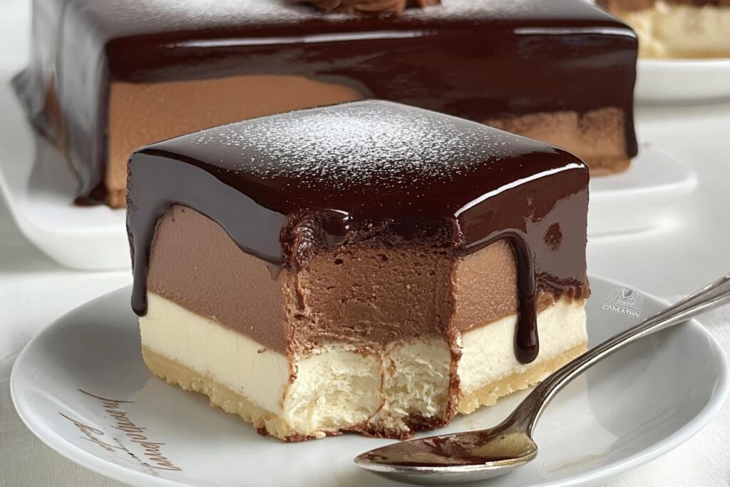 Chocolate mousse cake