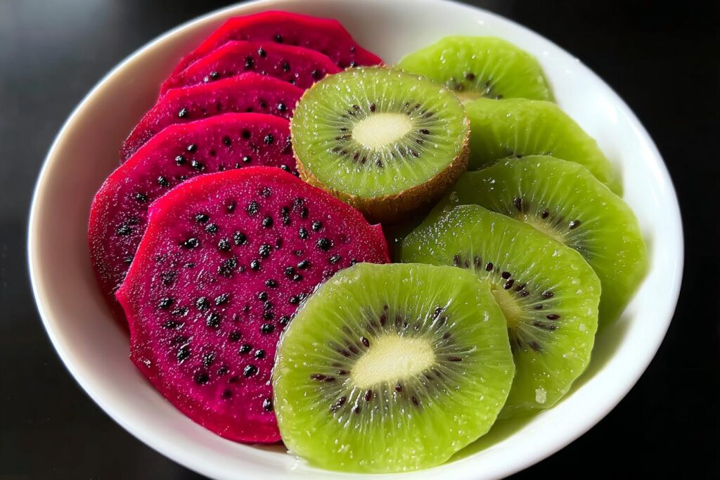 Dragon Fruit Kiwi Bowl