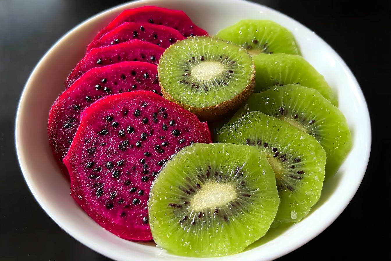 Dragon Fruit Kiwi Bowl