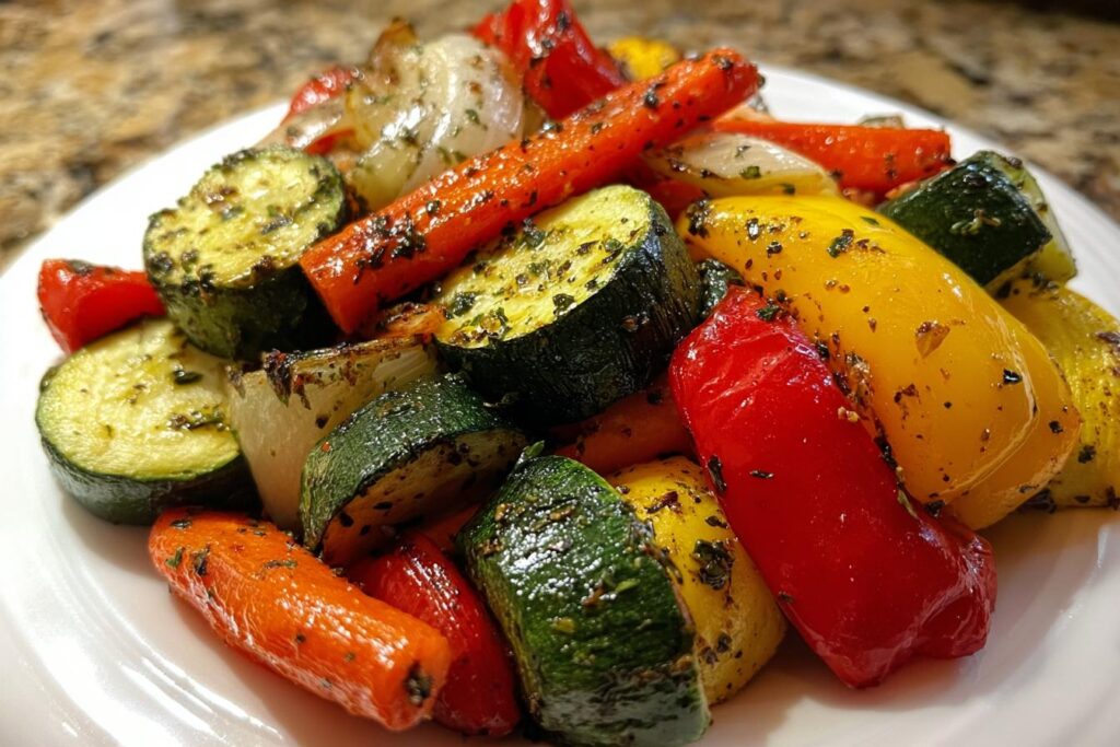 Garlic Herb Roasted Vegetables