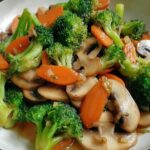 Garlic Mushroom Broccoli Stir Fry