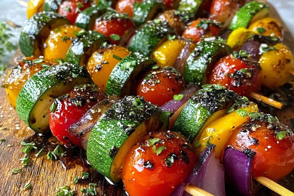 Grilled Vegetable Skewers