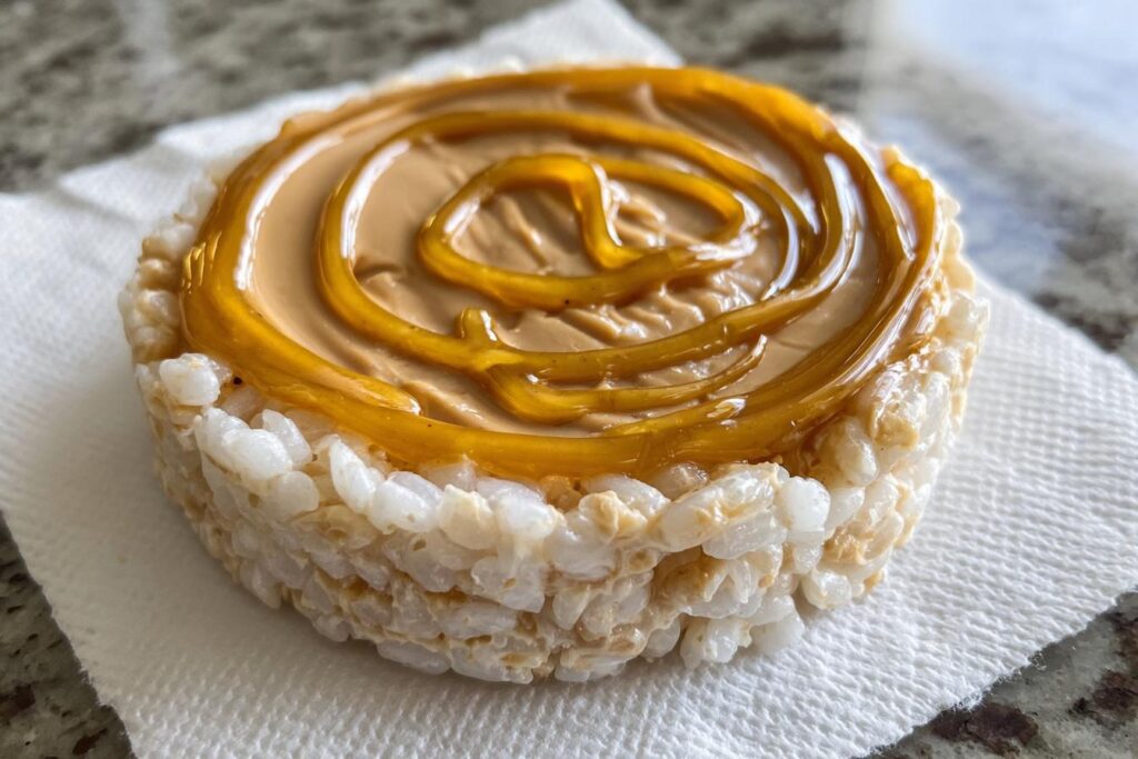Peanut Butter Honey Rice Cake