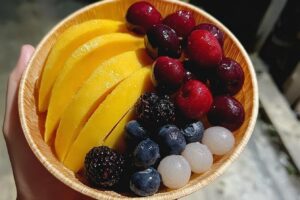 Tropical Mango Berry Fruit Bowl