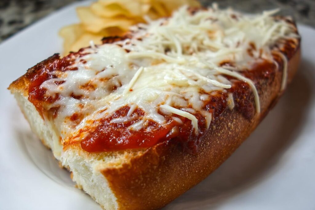 cheesy French bread pizza