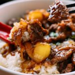 Beef and Onion Rice Bowl