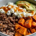 Ground Beef Sweet Potato Bowl