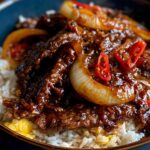 Spicy Crispy Beef Rice Bowl